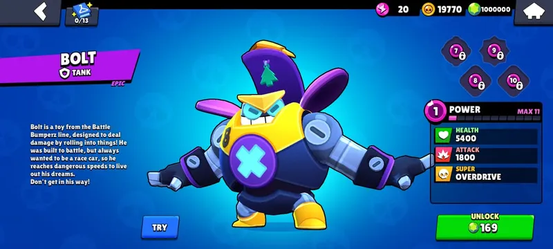 Bolt — Epic Speed Robot