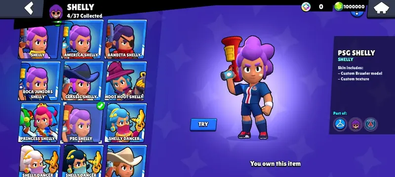 Starr Patrol and Brawl Striker Skins